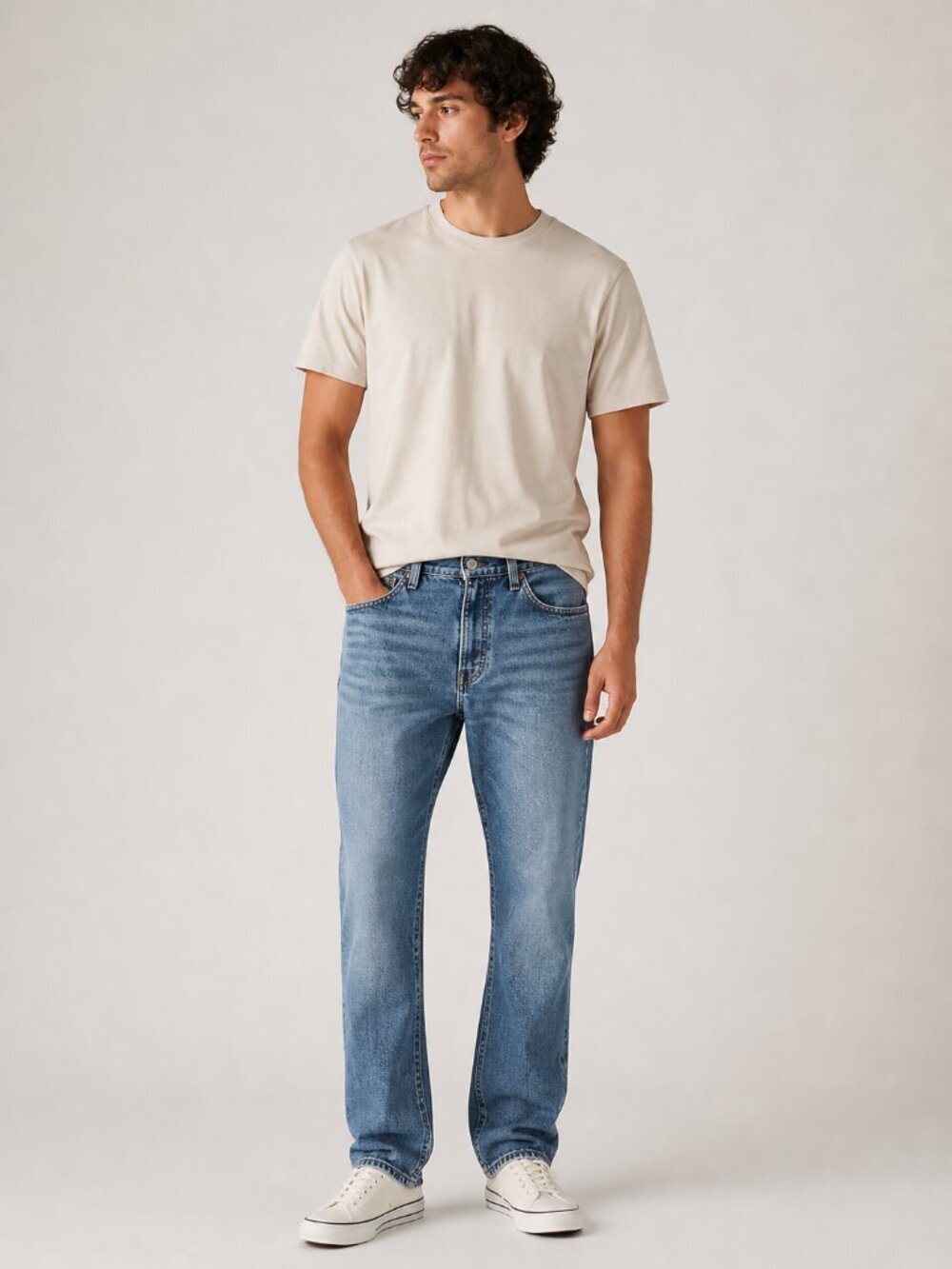 Levi’s 505 Regular Fit Light Wash Jeans Men’s 40x30